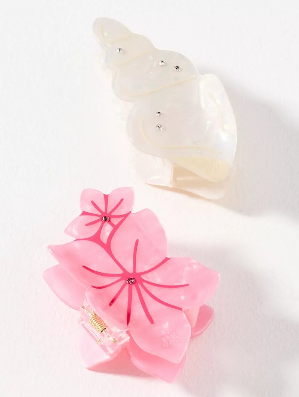 🪷NWT Anthropologie x Frasier Sterling Summer Hair Claws, Set of 2🌙
